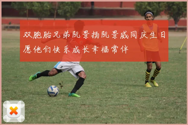 双胞胎兄弟阮景扬阮景威同庆生日愿他们快乐成长幸福常伴