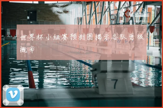 世界杯小组赛预测图揭示各队晋级概率
