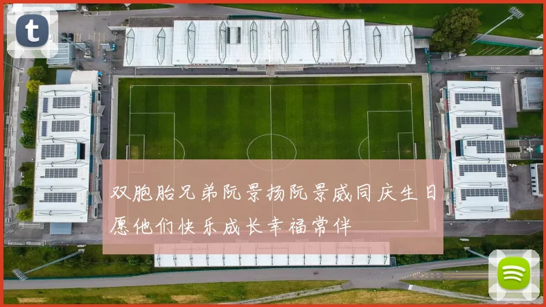 双胞胎兄弟阮景扬阮景威同庆生日愿他们快乐成长幸福常伴