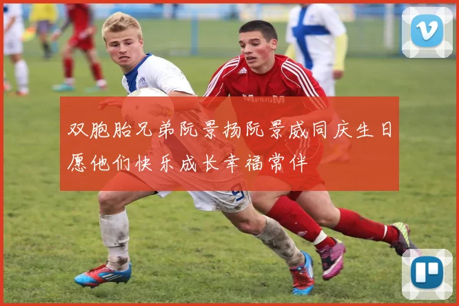 双胞胎兄弟阮景扬阮景威同庆生日愿他们快乐成长幸福常伴